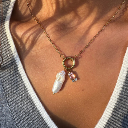 VogueLine™ | Anima di Perla - Perla barocca & Charms Intercambiabili